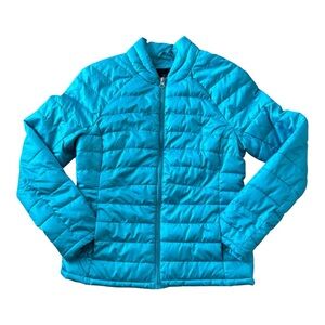 Faded Glory Teal Puffer Jacket Women’s Size Small (4-6)